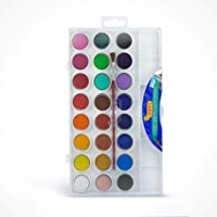 Jovi-725001 Estuche Acuarelas- Multicolor (800 24)